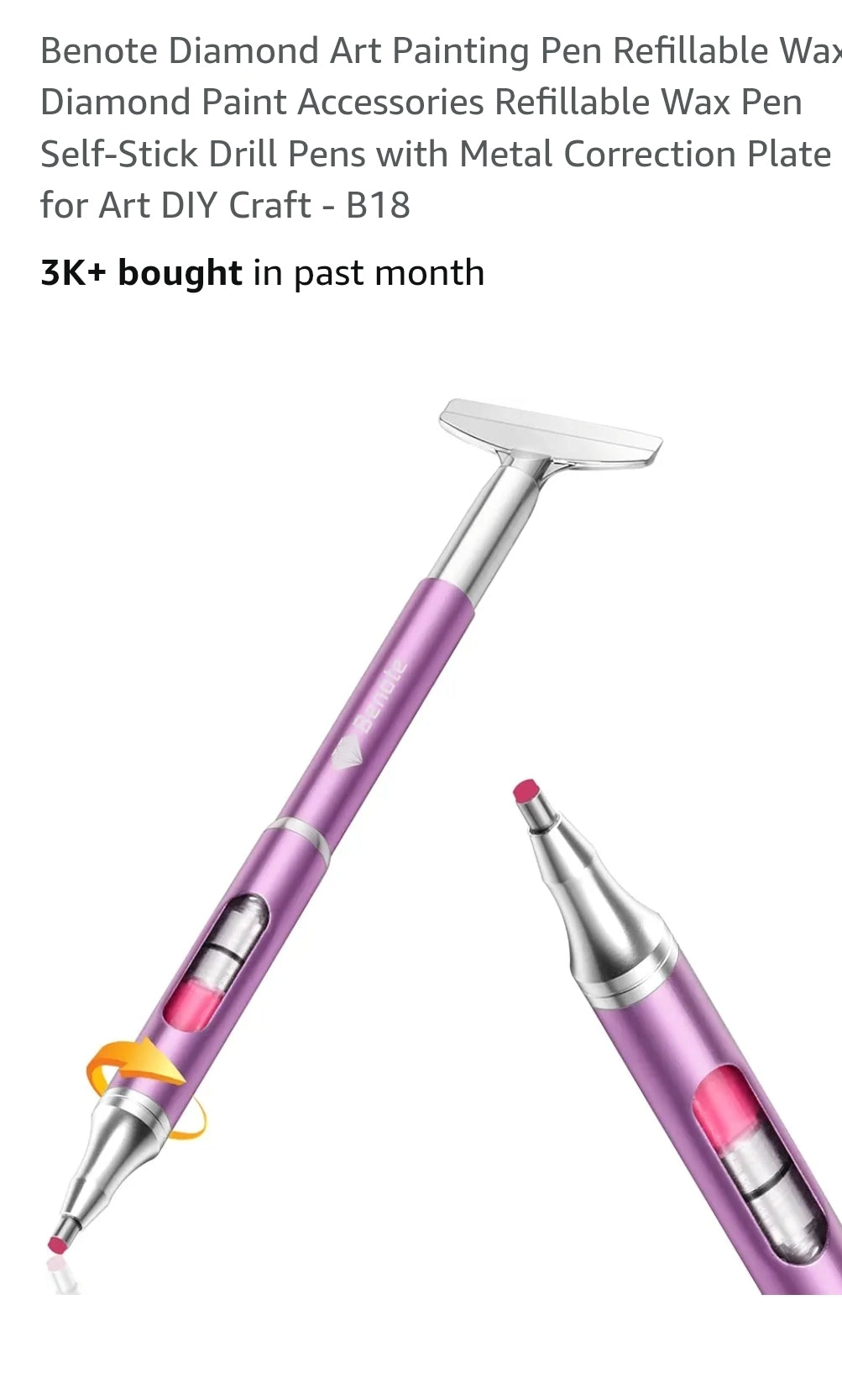 Benote Diamond Art Pen