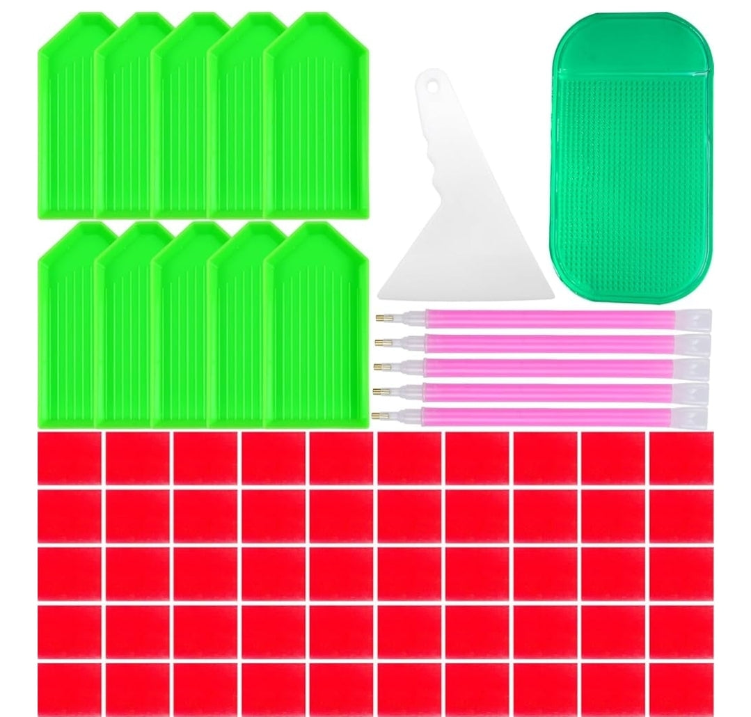 Qying 5D drills and accessories kits