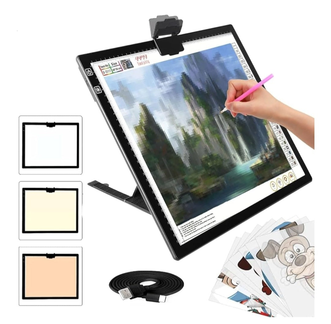 Rechargeable LED Pad with Padded Case