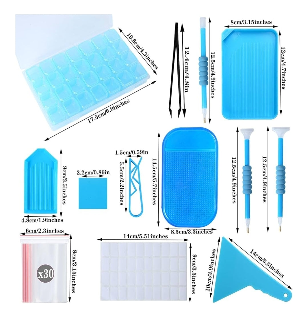 Qying 5D drills and accessories kits