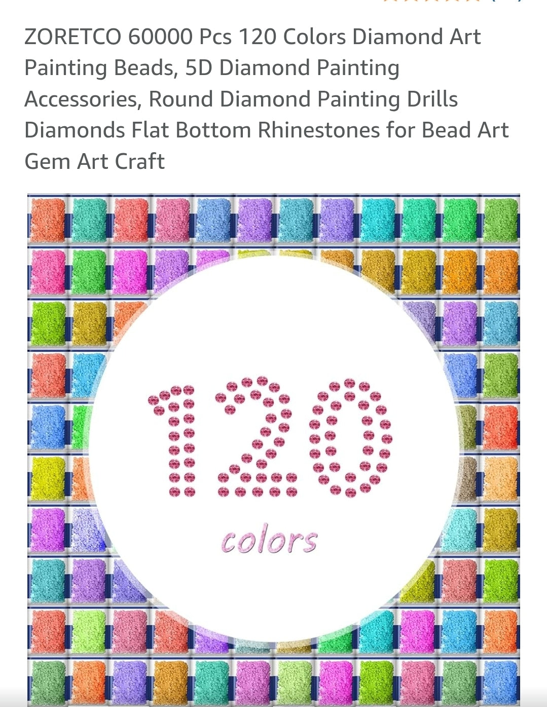 Zoretco 5D flat bottom rhinestone drills