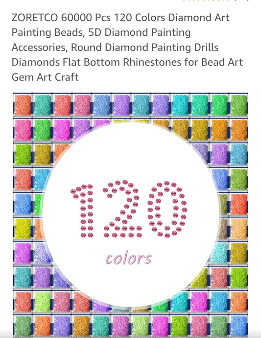 Zoretco 5D flat bottom rhinestone drills